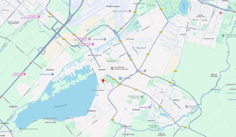 De locatie RGC Gezondheidscentrum te Aalsmeer